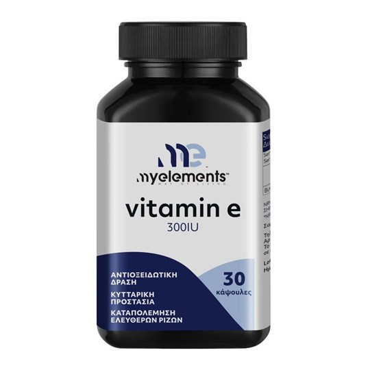 Picture of MYELEMENTS VITAMIN E 300IU30caps