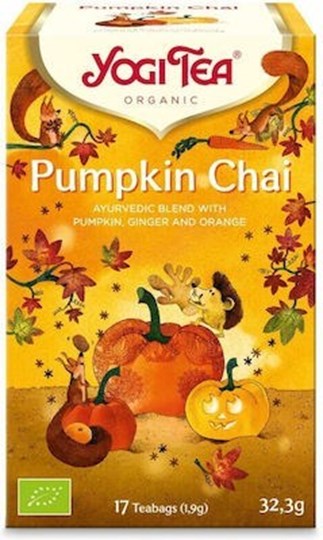 Picture of Yogi Tea Τσάι Pumpkin Chai 17 Φακελάκια 32.3gr