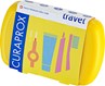 Picture of Curaprox Travel Set Οδοντόκρεμα 10ml, Οδοντόβουρτσα Πτυσσόμενη, Μεσοδόντιο Βουρτσάκι Καθαρισμού & Κουτί Μεταφοράς Κίτρινο