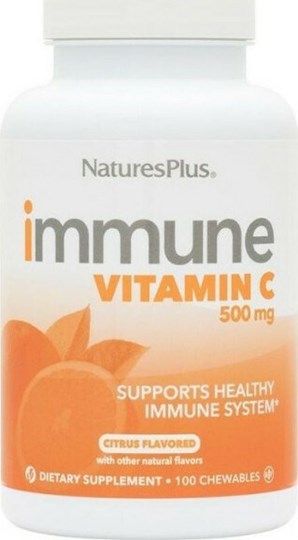 Picture of Nature's Plus Immune Vitamin C 500mg 100ch tablets