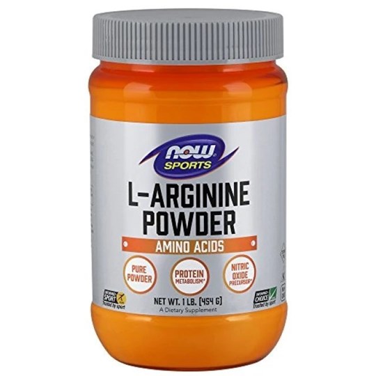 Picture of NOW L-ARGININE Powder, Free Form - 1 lb (454 gr)
