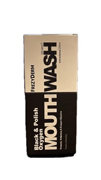 Picture of Frezyderm Black & Polish Oxygen Mouthwash (250ml) - Στοματικό Διάλυμα για Φυσική Λεύκανση