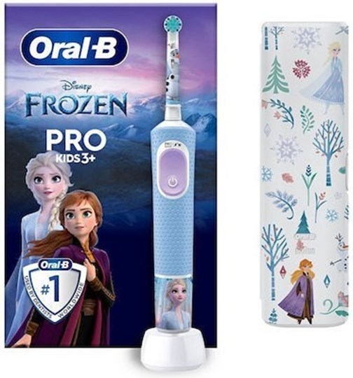 Picture of Oral-B Ηλεκτρική Οδοντόβουρτσα Vitality Pro Kids Frozen με θήκη Oral-B (1 τεμ)