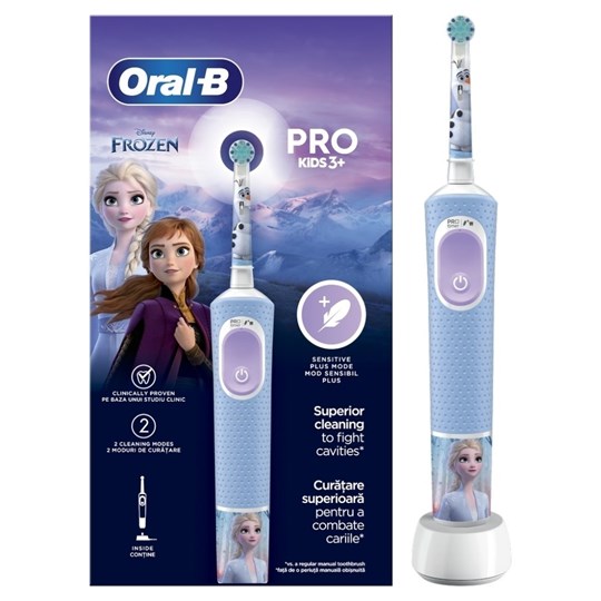 Picture of Oral-B Vitality Pro Ηλεκτρική Οδοντόβουρτσα Frozen Για Παιδιά 3+ Ετών