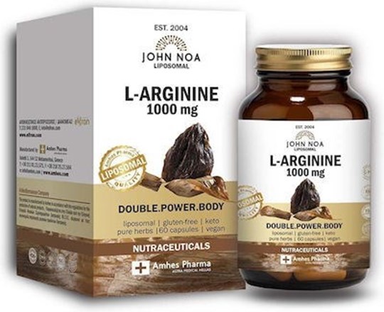 Picture of John Noa L-Arginine 1000mg 60 κάψουλες