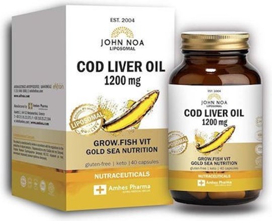 Picture of John Noa Liposomal Cod Liver 1200mg 40caps