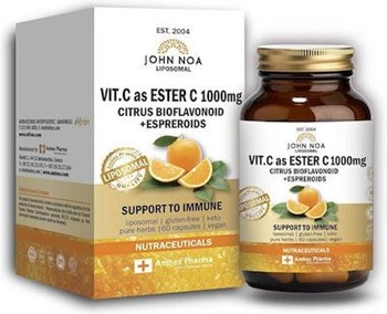Picture of John Noa Liposomal Vitamin C as Ester C 1000mg 60 φυτικές κάψουλες