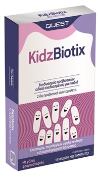 Picture of QUEST Kidz Biotix 15 Chewtabs