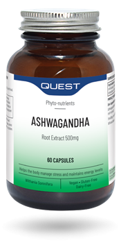 Picture of Quest Ashwagandha 500mg Extract 60 caps