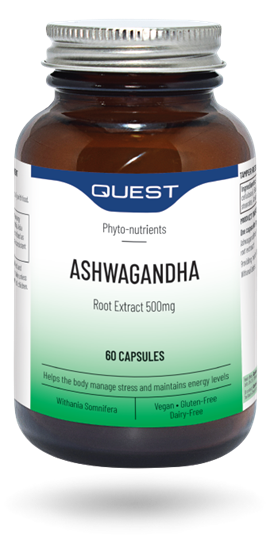 Picture of Quest Ashwagandha 500mg Extract 60 caps