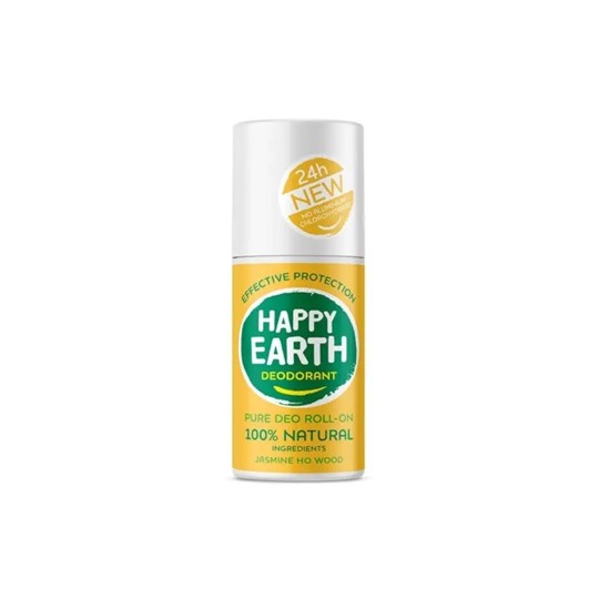 Picture of Happy Earth Jasmine Ho Wood Φυσικό Αποσμητικό Roll On 75ml