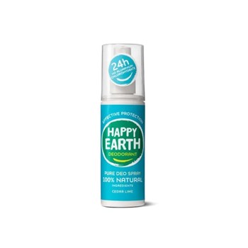 Picture of Happy Earth Cedar Lime Φυσικό Αποσμητικό Spray 100ml
