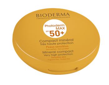 Picture of Bioderma Photoderm Compact Mineral Αδιάβροχη Αντηλιακή Πούδρα Προσώπου SPF50 με Χρώμα Light 10gr