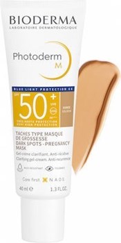 Picture of Bioderma Photoderm M Golden Αντηλιακή Λοσιόν Προσώπου SPF50 με Χρώμα 40ml