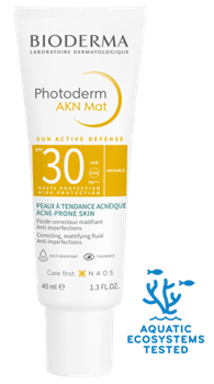 Picture of Bioderma Photoderm AKN Mat Fluid Αδιάβροχη Αντηλιακή Κρέμα Προσώπου SPF30 40ml