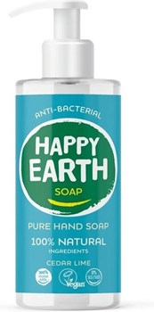 Picture of Happy Earth Υγρό Σαπούνι Χεριών Κέδρος Lime 300 mL