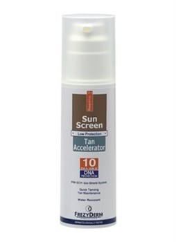 Picture of FREZYDERM SUNSCREEN TAN ACCELERATOR SPF 10 150ml