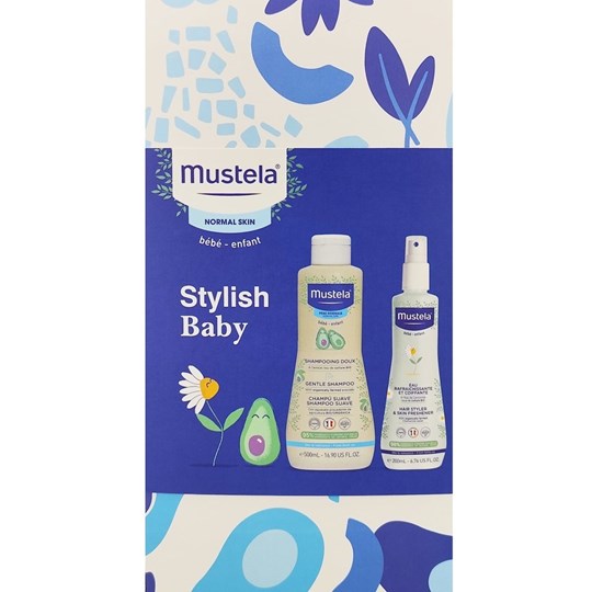 Picture of Mustela Promo Gentle Shampoo 500ml με ΔΩΡΟ Hair Styler Skin Freshener Spray 200ml