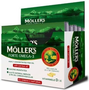 Picture of MOLLERS Μουρουνέλαιο Forte 150softgels