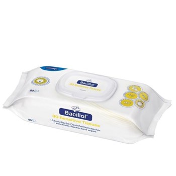 Picture of HARTMANN Bacillol 30 Sensitive Μαντηλάκια Απολύμανσης Επιφανειών 80 Τεμαχίων