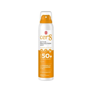 Picture of Vican Cer’8 Active Protection Mist Αντηλιακό Spray SPF50+ με Citronella & Andiroba Oils 125ml