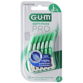 Picture of GUM 691 SOFT-PICKS PRO LARGE x 30 τεμ. - ΝΕΟ