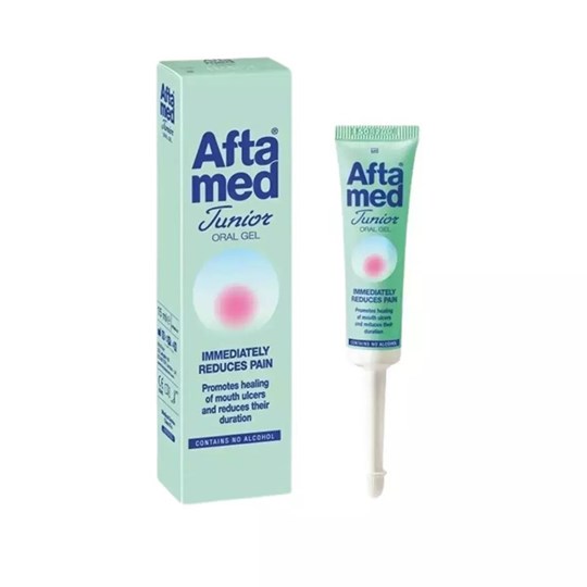 Picture of AFTAMED Junior Gel 10 ml Αντιμετώπιση κατά των στοματικών ελκών άφθες