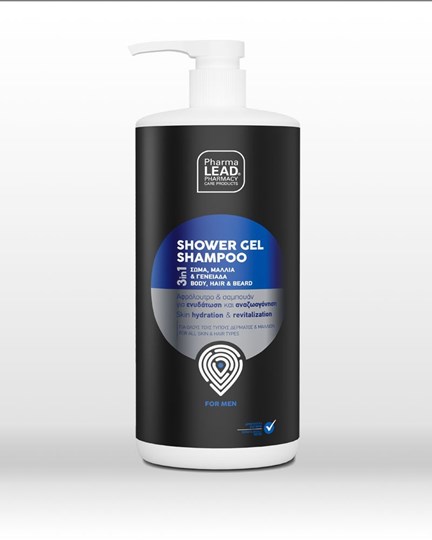 Picture of PHARMALEAD 3in1 Shower Gel Shampoo For Men 1lt