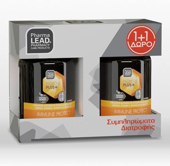 Picture of PHARMALEAD PROPOLIS PLUS IMMUNE PROTECT CAPS 30 ΤΕΜ + PROPOLIS PLUS IMMUNE PROTECT CAPS 30 ΤΕΜ