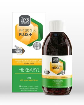 Picture of PHARMALEAD PROPOLIS PLUS HERBARYL SYRUP 200ML
