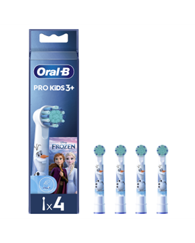 Picture of Oral-B Ανταλλακτικό για Ηλεκτρική Οδοντόβουρτσα Kids Stages Power Frozen για 3+ χρονών 4τμχ