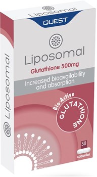 Picture of Quest Liposomal Glutathione 500mg 30 Caps