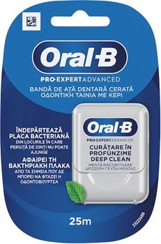 Picture of Oral-B Pro Expert Deep Clean Κερωμένο Οδοντικό Νήμα με Γεύση Cool Mint 25m