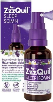 Picture of ZzzQuil Natura Melatonin Spray 30ml