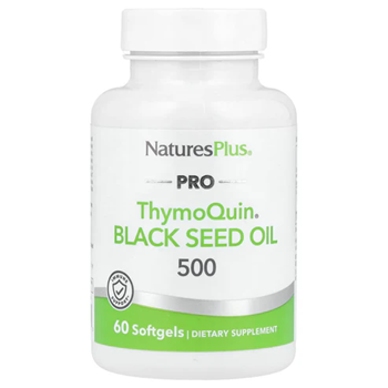 Picture of Natures Plus Thymoquin Black Seed Oil 500mg 60softgels