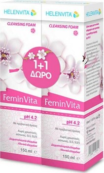 Picture of Helenvita Femin Vita Cleansing Foam 150ml 1+1 ΔΩΡΟ