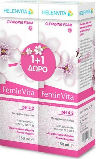 Picture of Helenvita Femin Vita Cleansing Foam 150ml 1+1 ΔΩΡΟ