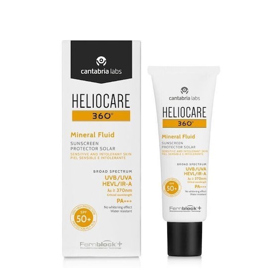 Picture of Cantabria Labs Heliocare 360 Mineral Fluid Sunscreen SPF50+ (50ml)