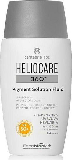 Picture of Heliocare 360 Pigment Solution Fluid Αντηλιακή Κρέμα για το Σώμα SPF50 50ml