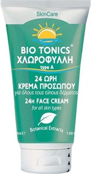 Picture of Bio Tonics Χλωροφύλλη Rich 24ωρη Ενυδατική Κρέμα Προσώπου Ημέρας με Aloe Vera 50ml