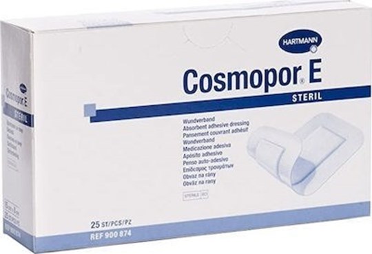 Picture of Hartmann Αποστειρωμένα Αυτοκόλλητα Επιθέματα Cosmopor E 25x10cm 25τμχ