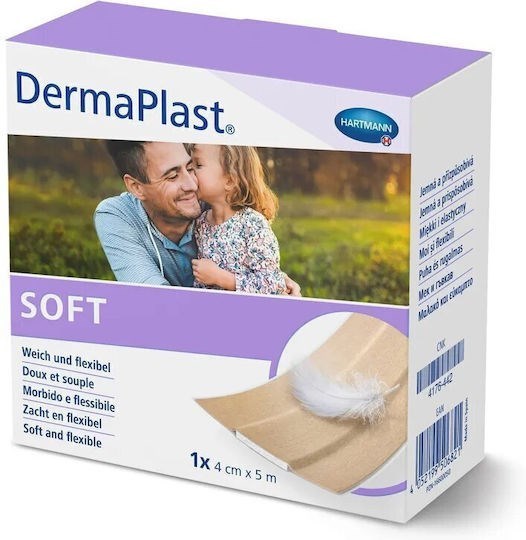 Picture of Hartman DermaPlast Soft Pflaster 4 cm x 5 m