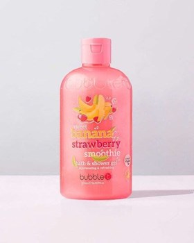 Picture of Bubble T Shower Gel Smoothie Banana & Strawberry 500ml