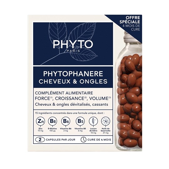 Picture of PHYTO PHYTOPHANERE 120 Caps2 Μήνες Αγωγή +2 Μήνες ΔΩΡΟ
