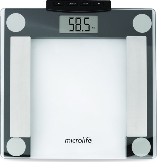 Picture of Microlife WS 80 Ψηφιακή Ζυγαριά με Λιπομετρητή σε Γκρι χρώμα