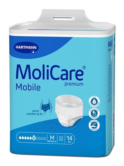 Picture of HARTMANN MoliCare Premium Mobile Extra Plus Μπλε (6 Σταγόνες) 14τμχ Medium