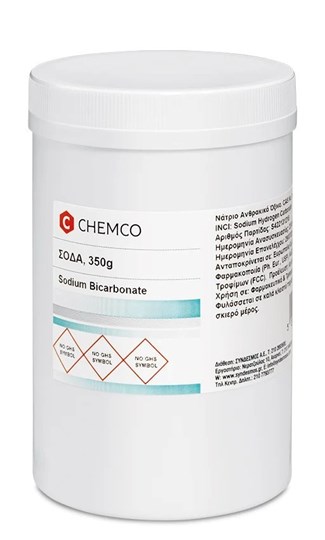 Picture of Chemco Sodium Bicarbonate (Σόδα Φαγητού) FCC CHEMCO 350gr