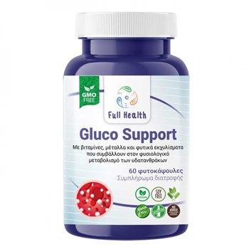 Picture of FULL HEALTH GLUCO SUPPORT 60 VCAPS