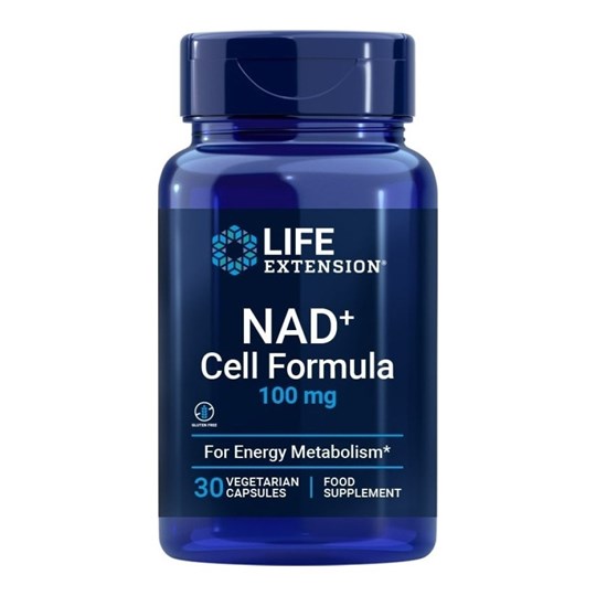 Picture of Life Extension NAD + Cell Formula 100 mg 30 Capsules