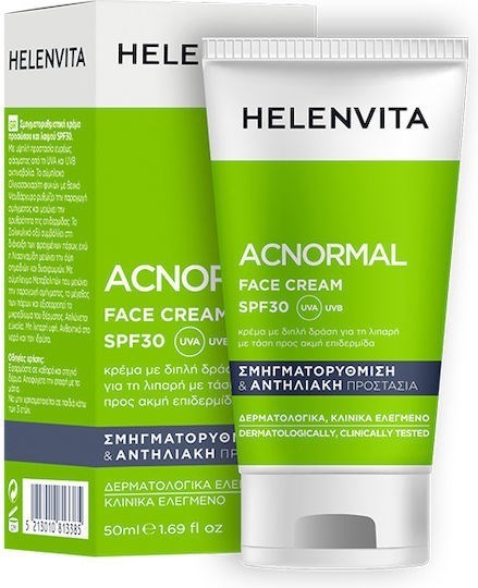 Picture of Helenvita ACNormal Σμηγματορύθμιση & Αντηλιακή Προστασία SPF30 50ml